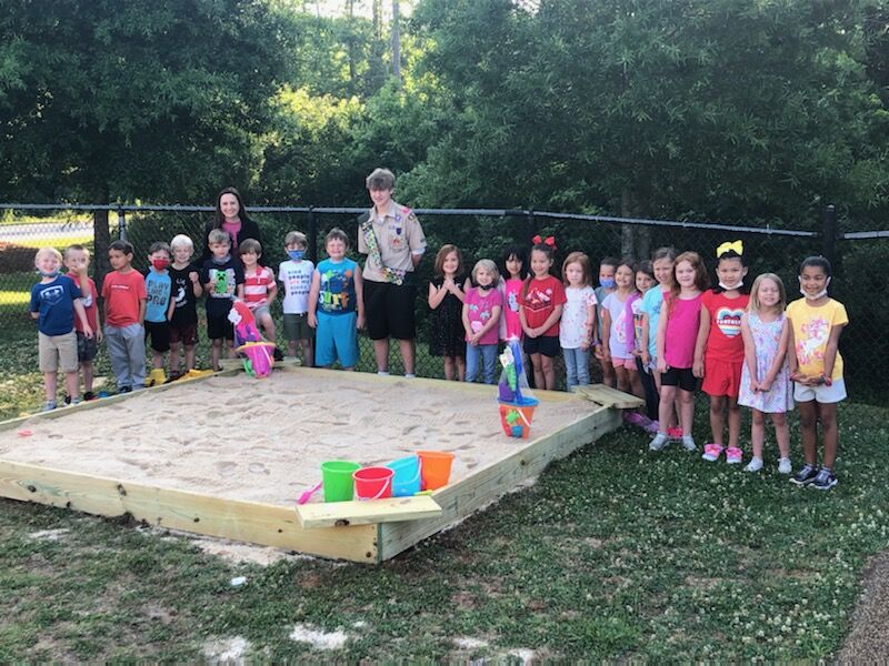 eagle scout project chapin elementary